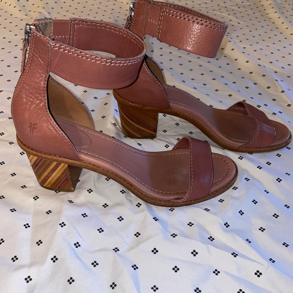 Womens Shoe Frye Brielle Bias Zip Off White in Size 9.5